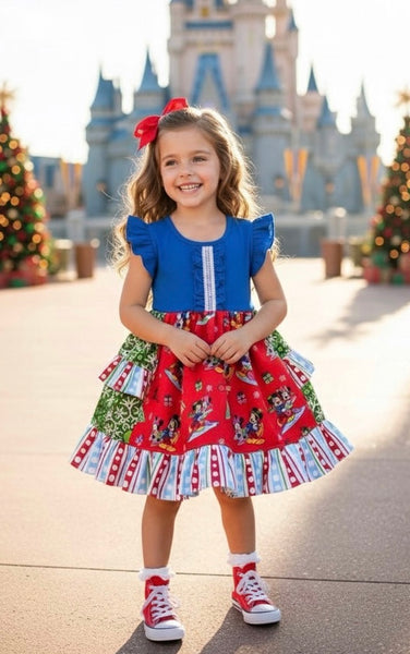 Disney Christmas Platinum Party style dress