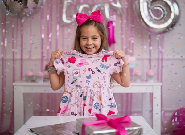 DOORBUSTER Pink Tour Twirl dress