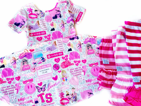 DOORBUSTER Concert twirl dress