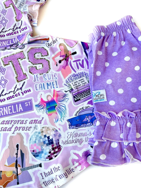 DOORBUSTER Lavender twirl dress