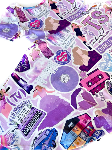 DOORBUSTER Lavender twirl dress