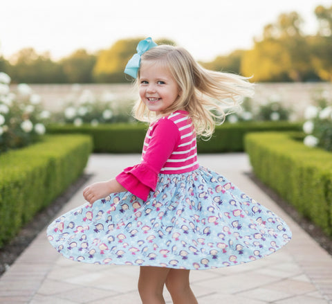 Ready to Ship Girls Twirl dress sz 2/3