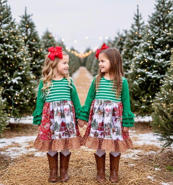 Holiday Horse Farm dress