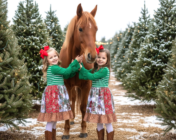 Holiday Horse Farm dress