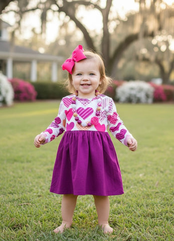 Plum Love dress