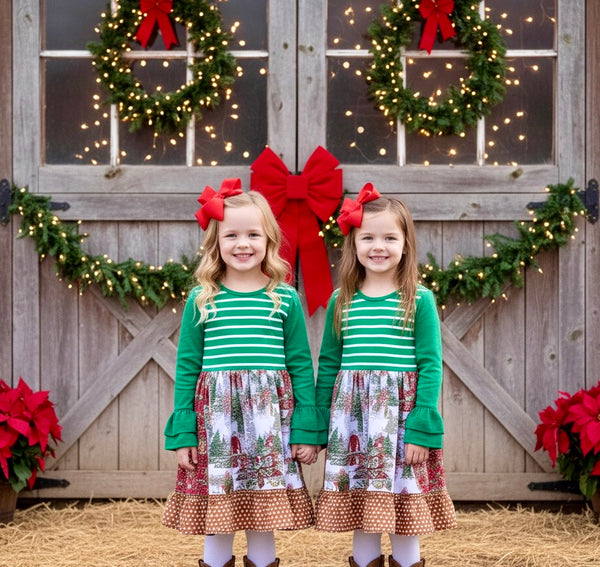 Holiday Horse Farm dress