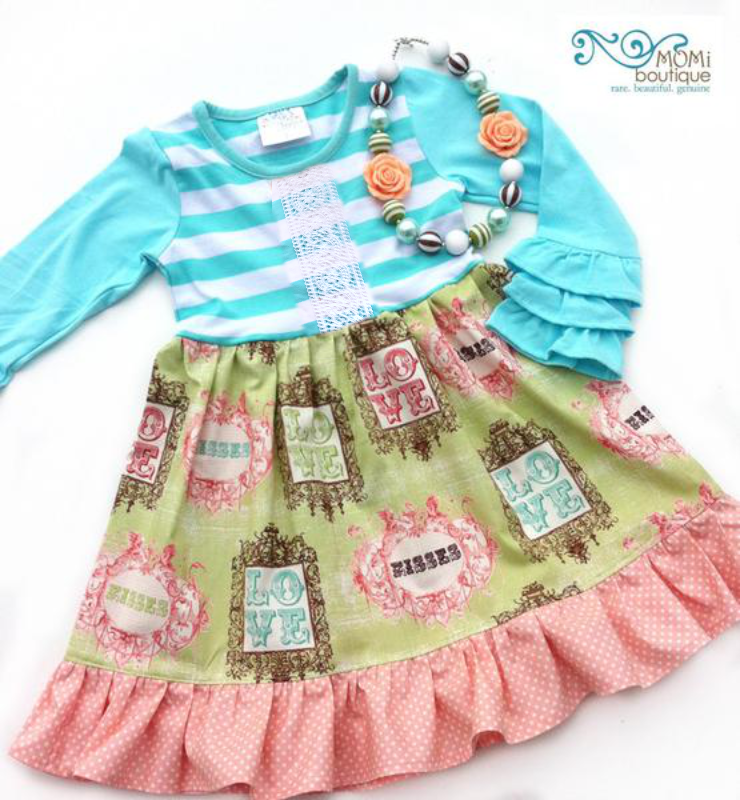 Love & Kisses dress size 2/3 (Last one)