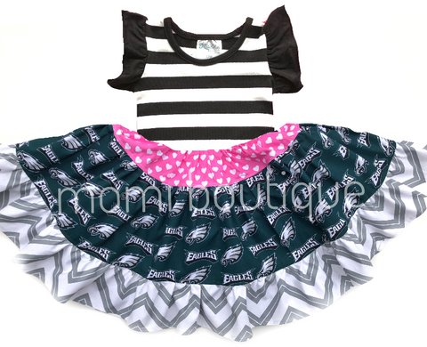 Philadelphia Eagles Twirl dress