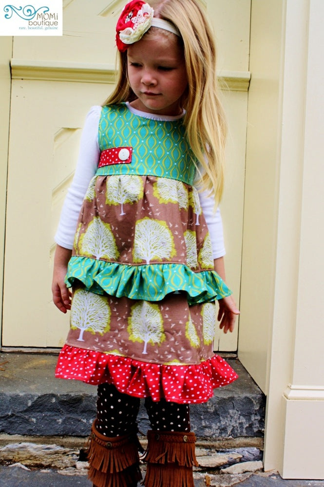 Penelope Smokey Mountain Christmas dress sz 4