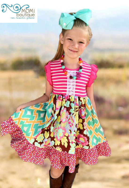 Raspberry Willow dress