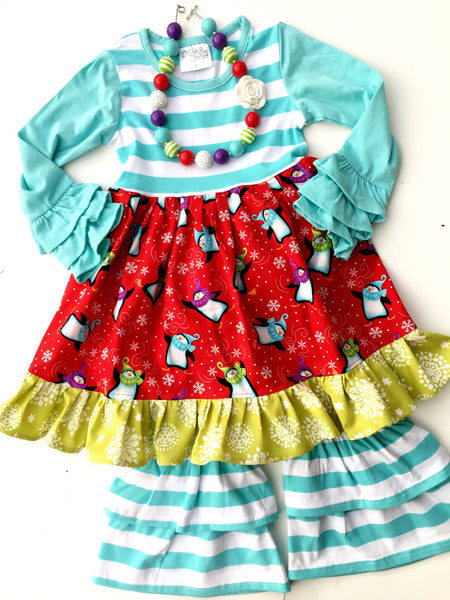 Winter Penguin dress