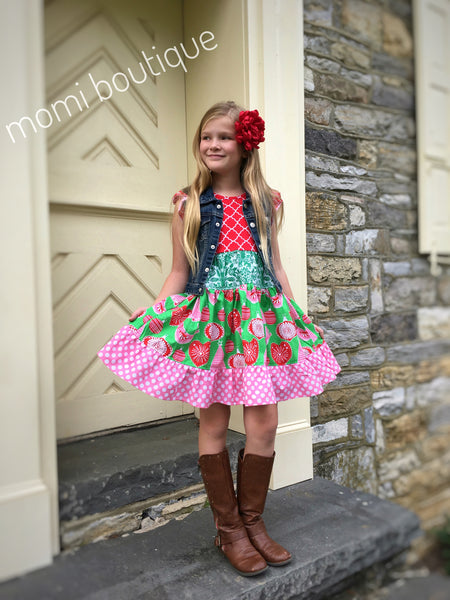 girls Christmas dress