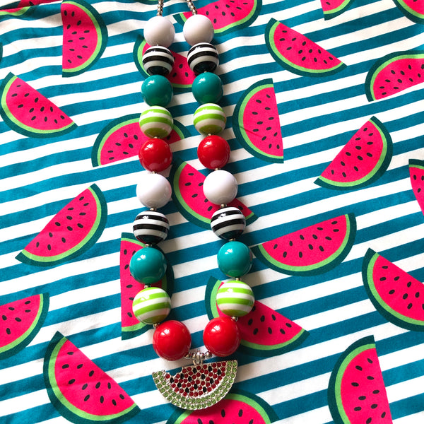 Watermelon twirl dress