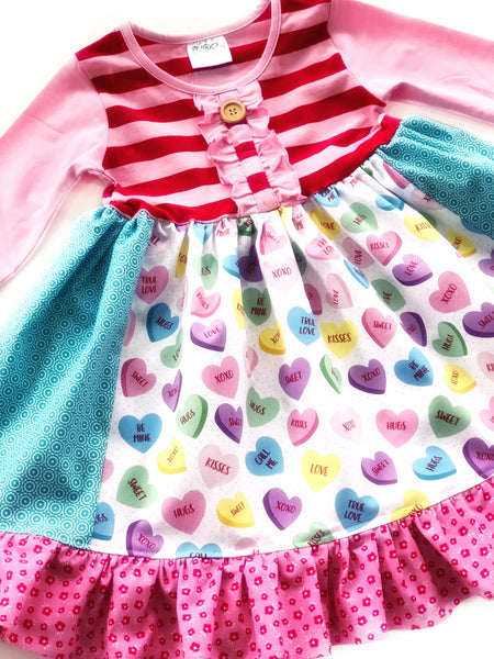 Conversation Heart Dress