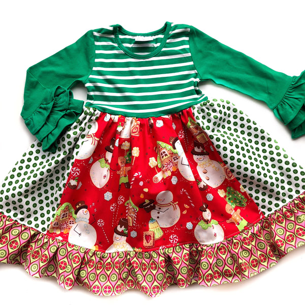 Gingerbread Man dress