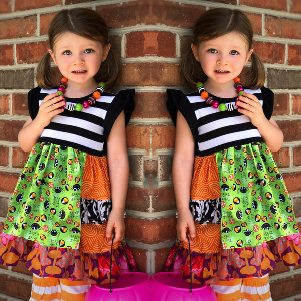 Halloween Treat Platinum Party style dress