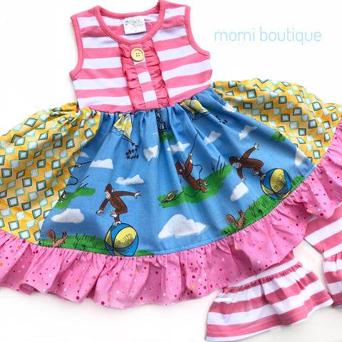 Curious George dress