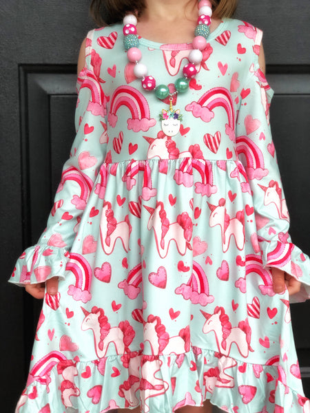 Unicorn Rainbow dress