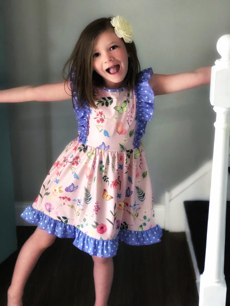 Sweet Butterfly Garden dress