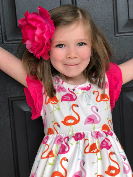 Flamingo tunic & shorts