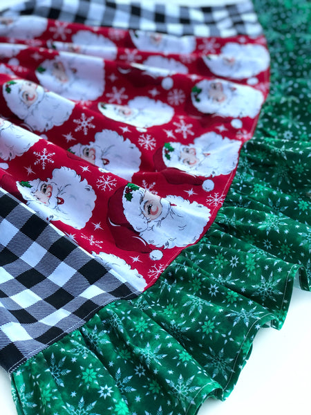 Farmhouse Santa Claus dress