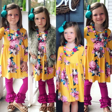 *FLASH SALE* Mustard Sky dress 12mo-3