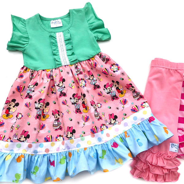 Magical Minnie Easter dress sz 2/3 LAST ONE