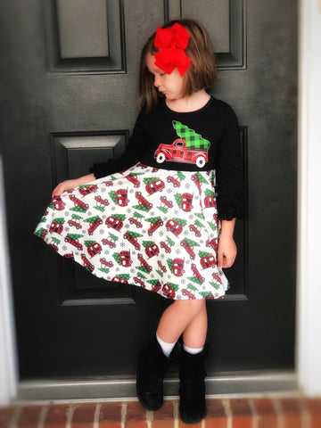 Christmas tree dress