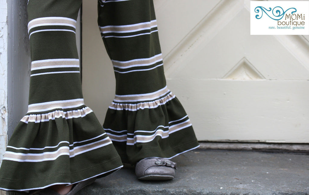 Olive Juice ruffle pants