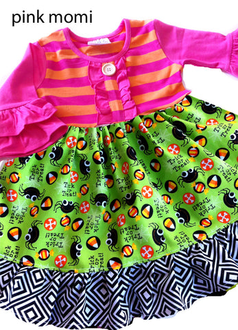 Silly Spider 3/4 sleeve dress